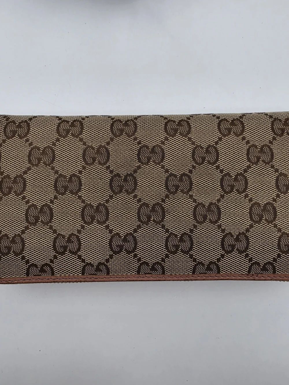 Gucci GG Supreme Canvas Zippy Long Wallet, Authentic.